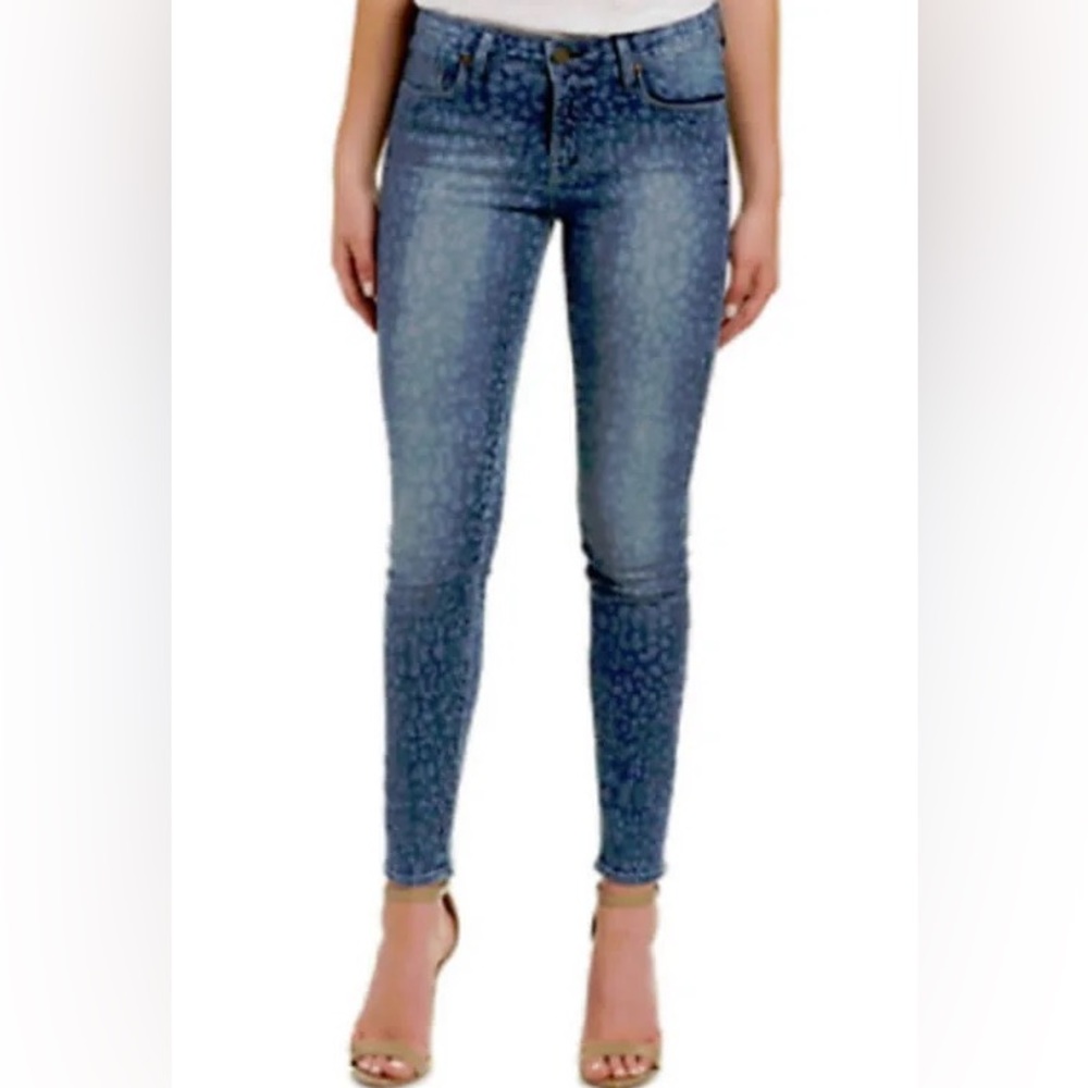 Parker Smith Ava Leo Print Skinny Jeans